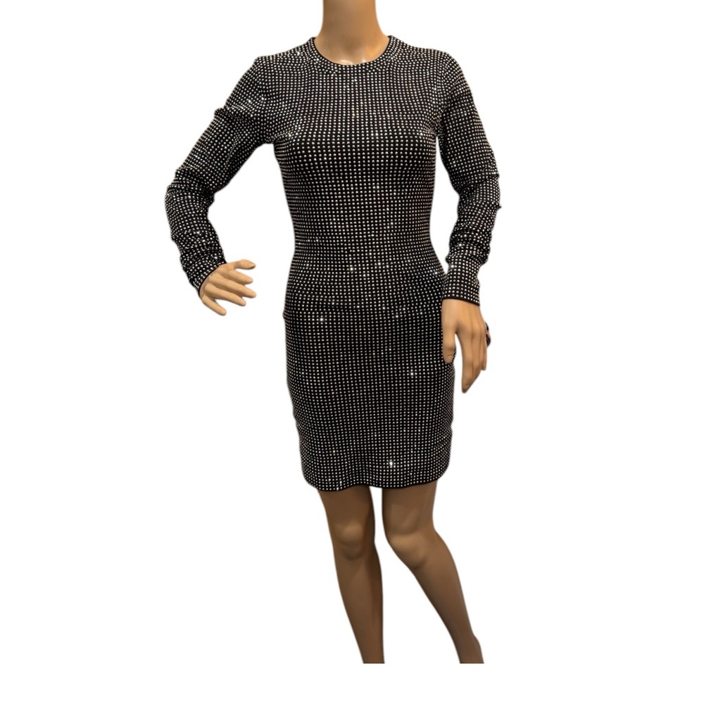 Good American Studded Body-Con Minidress Size S